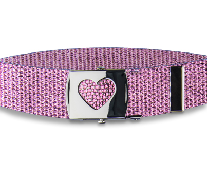 Pink Bling Heart - Click Image to Close