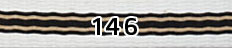 White khaki Black Stripe Strap - Click Image to Close